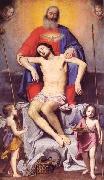 Lorenzo Lippi The Holy Trinity oil on canvas